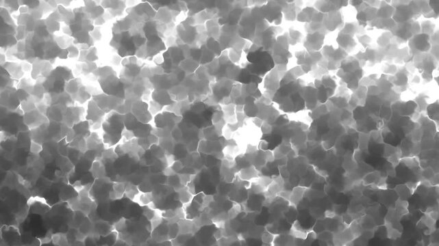 Abstract background with bubbles. Cloud or waterdrop background animation loop video