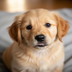 golden retriever portrait