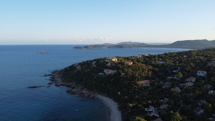 sand, earth and sea in Corsica