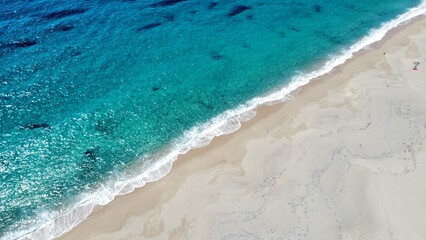 sand, earth and sea in Corsica