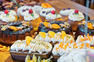 cupcakes on the table