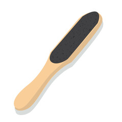 Foot File.Feet file vector icon.