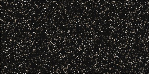 Closeup abstract texture of raindrops on a dark asphalt road surface