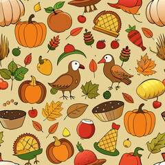 Thanks giving day elements design Art 