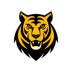 tiger logo vector line art