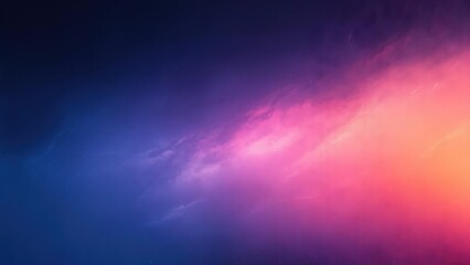 Colorful twilight cloudscape