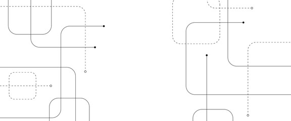 Abstract background with technology circuit board texture. Modern electronic motherboard texture. Creative idea for internet technology. Tech concept for header, web banner, website, presentation.