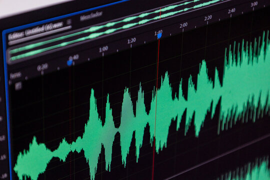 Multimedia editing software interface combining image retouch tools and audio track mixing panels.