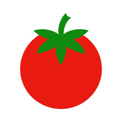 tomato logo isolated tomato on white background