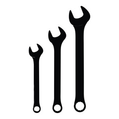 Wrench Set Silhouette