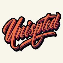 vector illustration of a graffiti