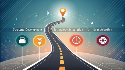 Chart your business success journey with technology integration, strategy development, and user adoption