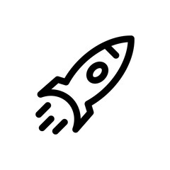 Rocket Icon Business Vector Transparent Background