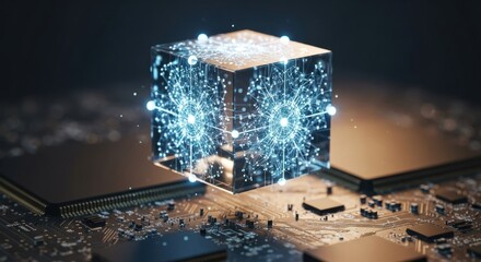 Transparent cube, network, circuits, technology