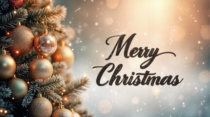 Merry Christmas banner