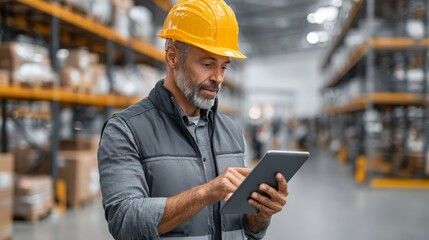Engineering safety analysis with tablet in industrial warehouse environment a modern worker’s perspective