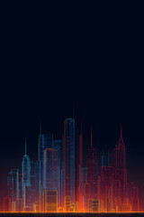 Fototapeta premium Future City