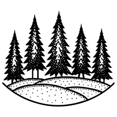 christmas tree vector