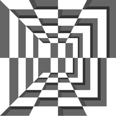 Seamless modern abstract pattern concept background vector set illusions pattern wallpaper