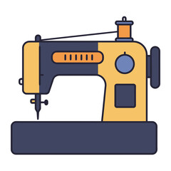 Sewing Machine Icon Minimalist Design