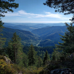 Fototapeta premium Black Forest hike (Germany)