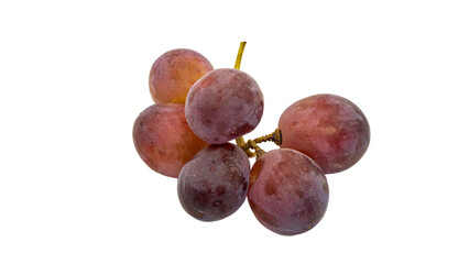 赤ぶどう（背景透過）