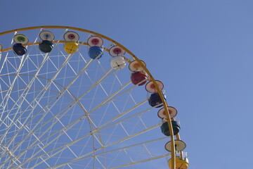 Ferris wheel at a funfair