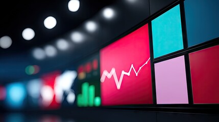 Abstract Data Visualization on a Large Touchscreen Wall Display