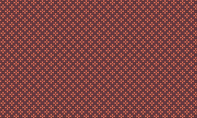 Traditional Seamless Batik Pattern with Floral Motifs