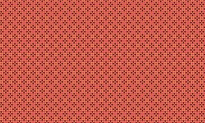 Traditional Seamless Batik Pattern with Floral Motifs