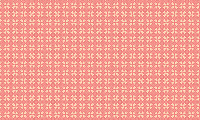 Traditional Seamless Batik Pattern with Floral Motifs