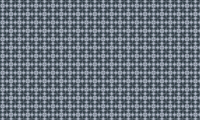 Traditional Seamless Batik Pattern with Floral Motifs