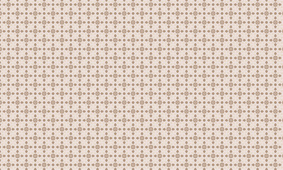 Traditional Seamless Batik Pattern with Floral Motifs