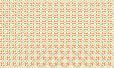 Traditional Seamless Batik Pattern with Floral Motifs