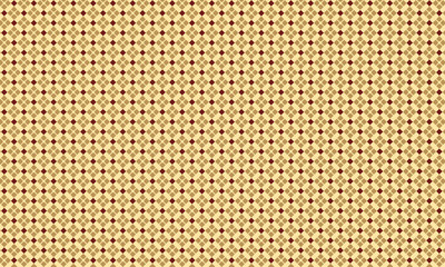 Seamless Traditional Batik Pattern with Geometric Motifs