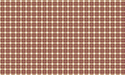 Seamless Traditional Batik Pattern with Geometric Motifs