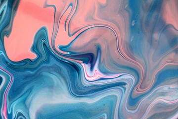 Abstract Classic Blue Marbled background, fluid paint art, wavy wallpaper, marbling texture, blue lines, artistic fashion backdrop, Pattern Abstract Wave Texture Ebru Effect Ombre Bright Gradient