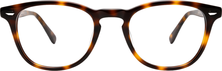 Stylish tortoiseshell glasses framed in unique design for modern use