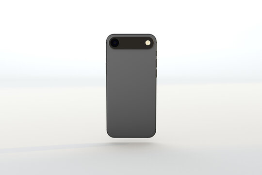 iPhone 17 air a 3D render the new smartphone