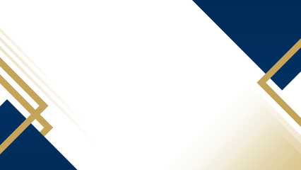 Elegant white blue and gold background