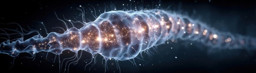 Chimeric fusion of spinal cord and vagus nerve in cosmic mist