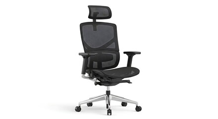 3D Render of a Modern Office Chair