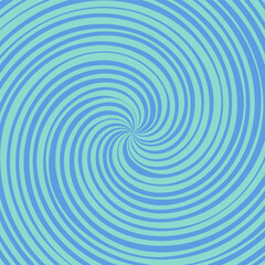Vector abstract twirling blue background