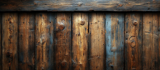 Weathered Wooden Planks.
