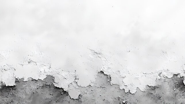 White Peeling Paint Texture on Wall for Design Backgrounds 