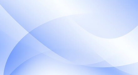 Obraz premium Abstract Blue Gradient with Soft Curved Lines