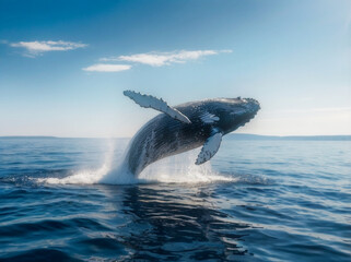 Fototapeta premium ホエールジャンプ