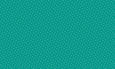 Seamless Traditional Batik Pattern with Floral Star Motifs