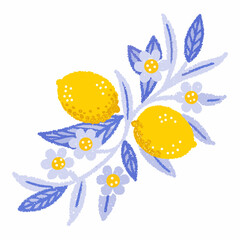 blue butterfly on white background