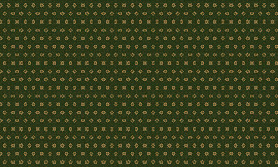 Fototapeta premium Seamless Traditional Batik Pattern with Floral Star Motifs